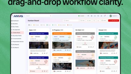 Kanban Board workflow management software dashboard